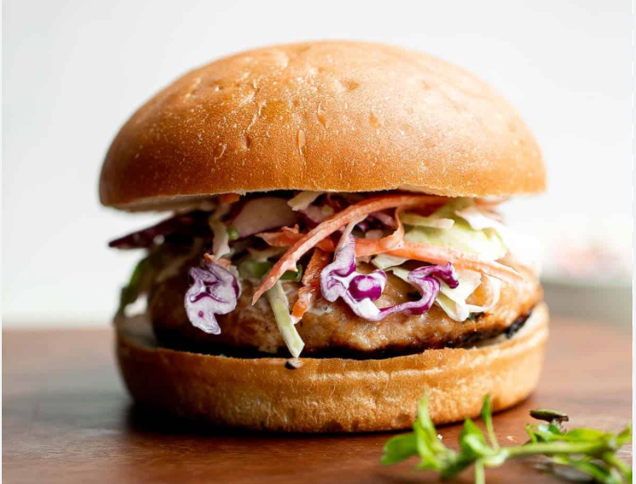 Sweet Thai Turkey Burgers + SIDE - LARGE