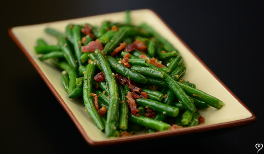 Bacon Ranch Green Beans