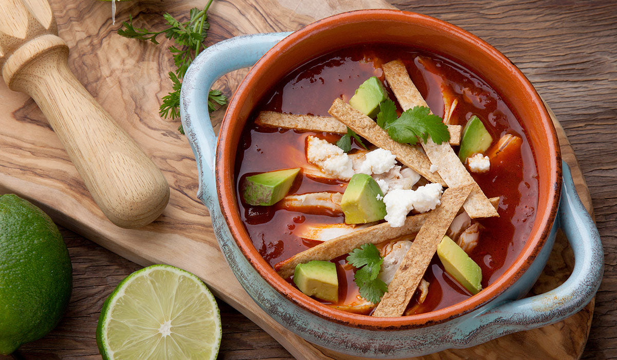 Lime Chicken Tortilla Soup - MEDIUM