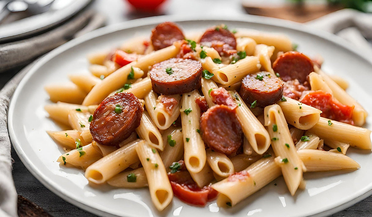 Smoked Sausage Penne Pasta - LARGE